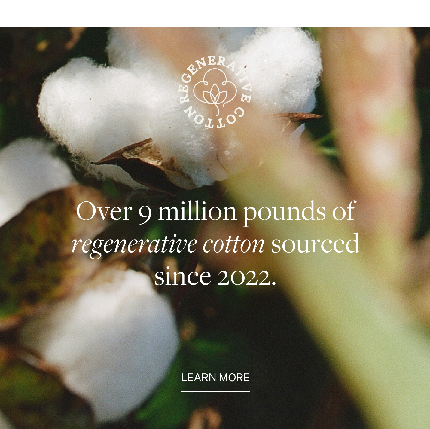 Learn More About Our Regenerative Cotton Program