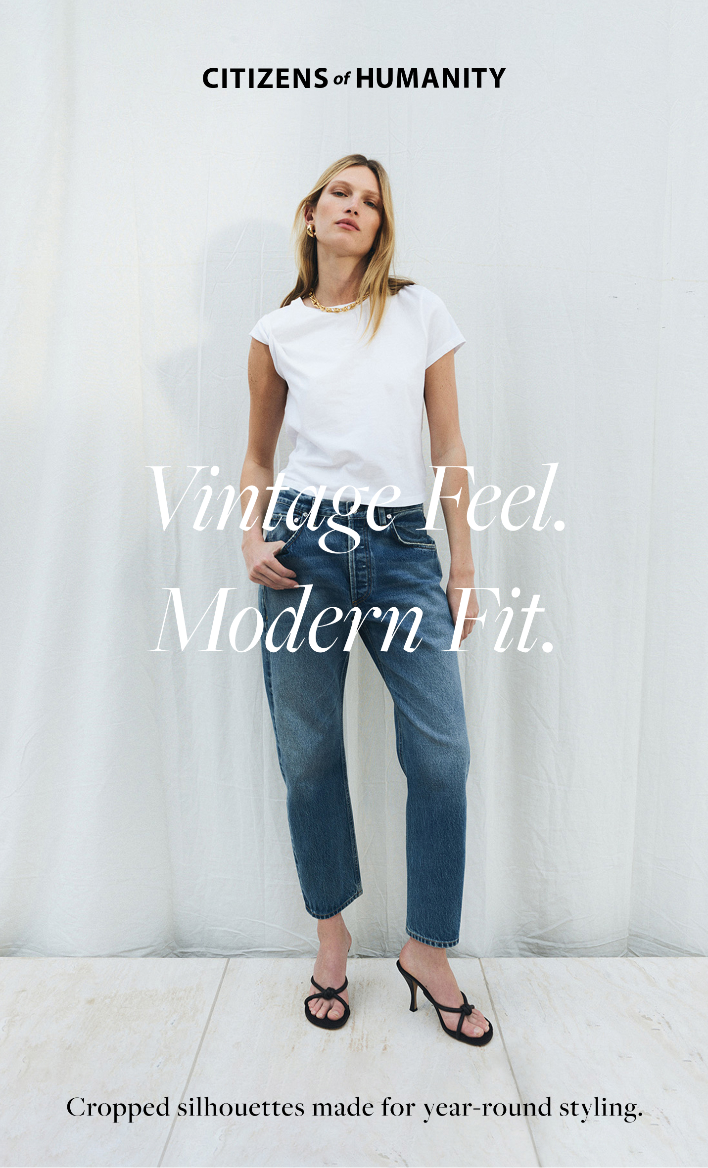 Vintage Feel. Modern Fit. 
