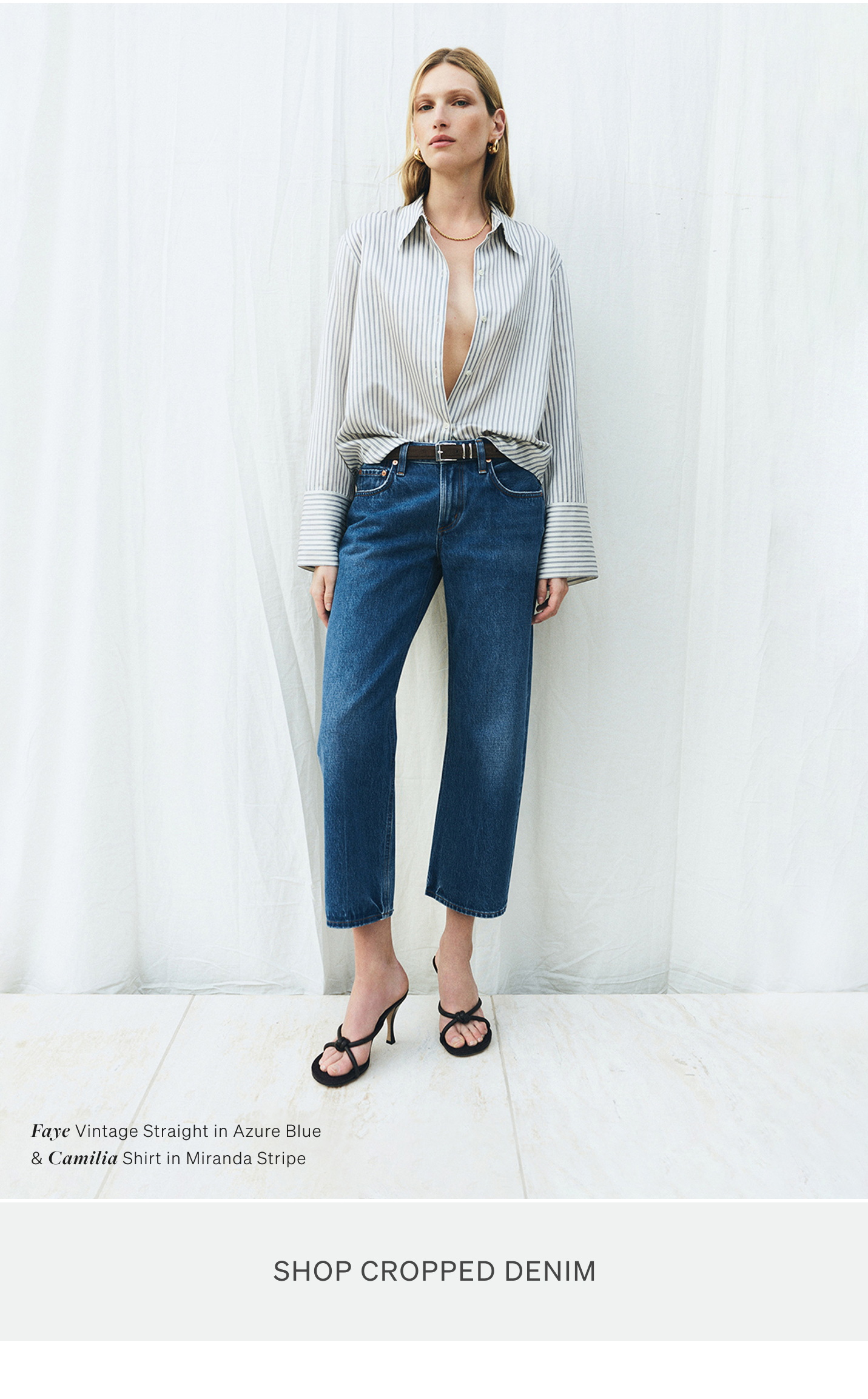 Shop Cropped Denim