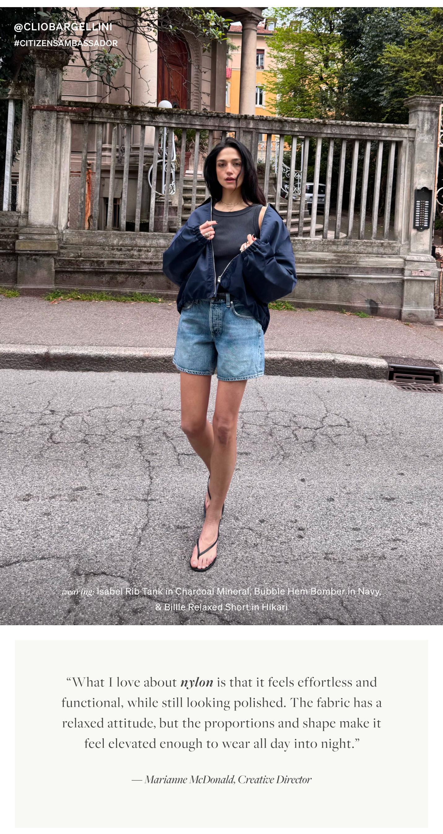 What To Wear Now: The Bubble Hem Bomber