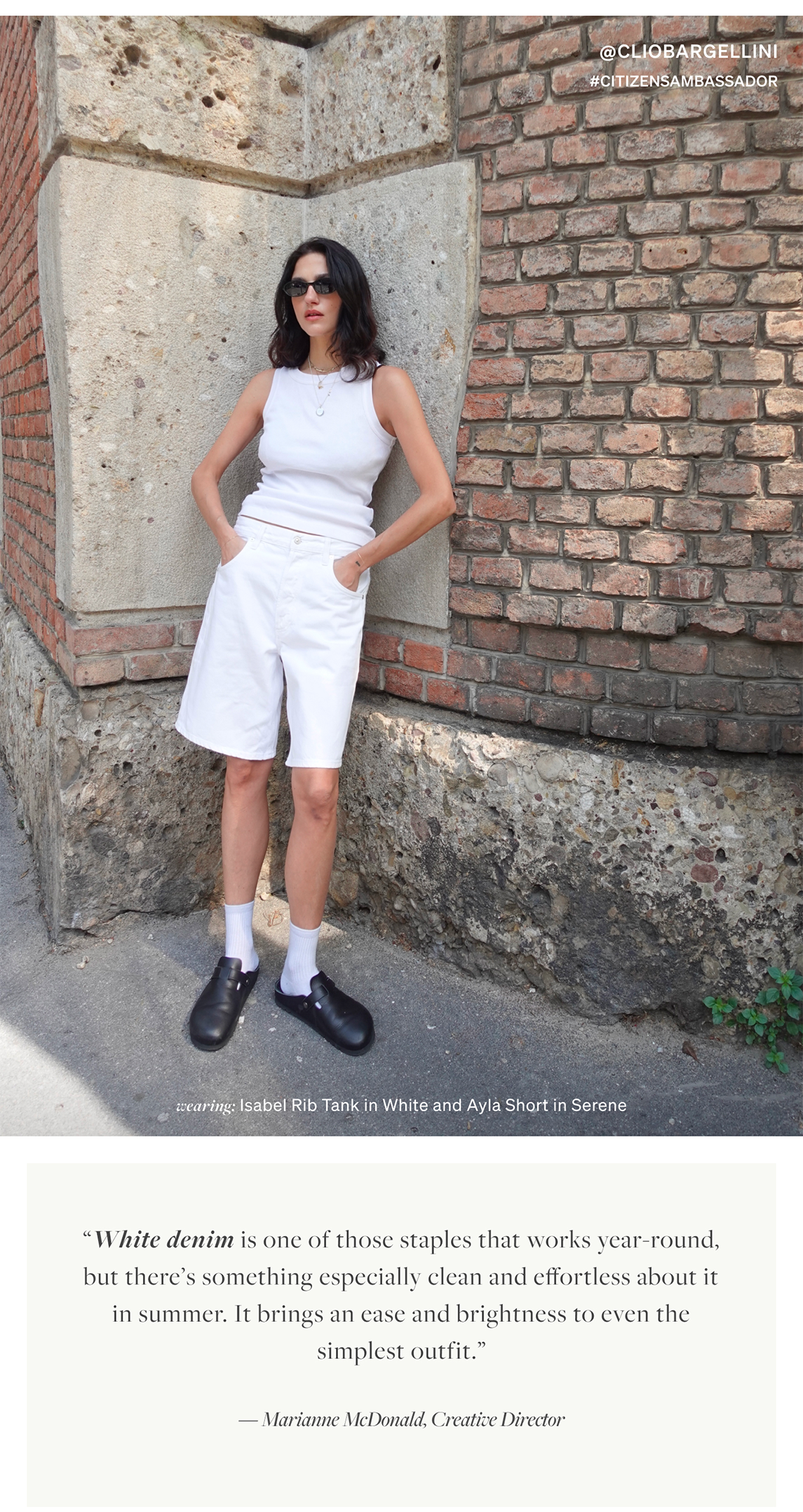 What To Wear Now: White Denim