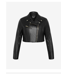 Shop the Amira Faux Leather Jacket