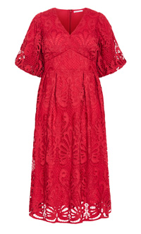 Shop the Kylee Embroidered Midi Dress