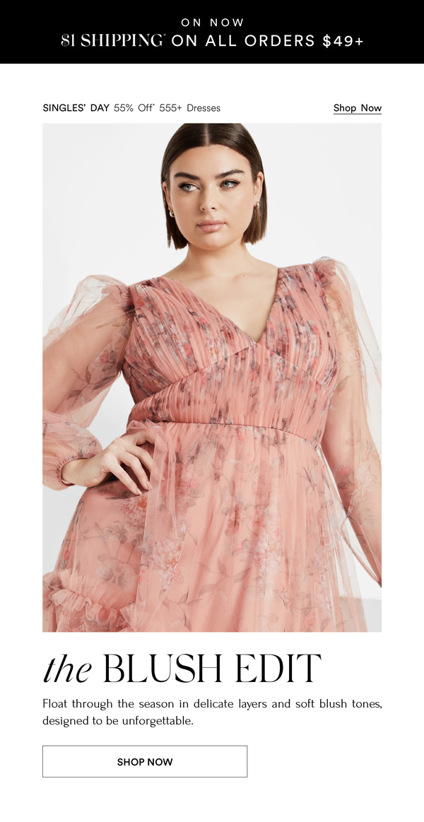 Shop 55% Off* Selected Styles