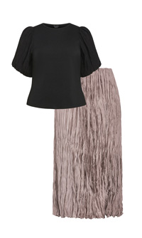 Shop the Imogen Pleat Midi Skirt