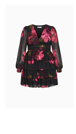 Shop the Kailey Print Mini Dress