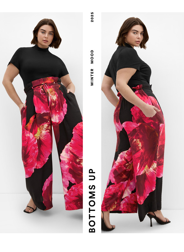 Shop the Shania Floral Print Wide Leg Pant