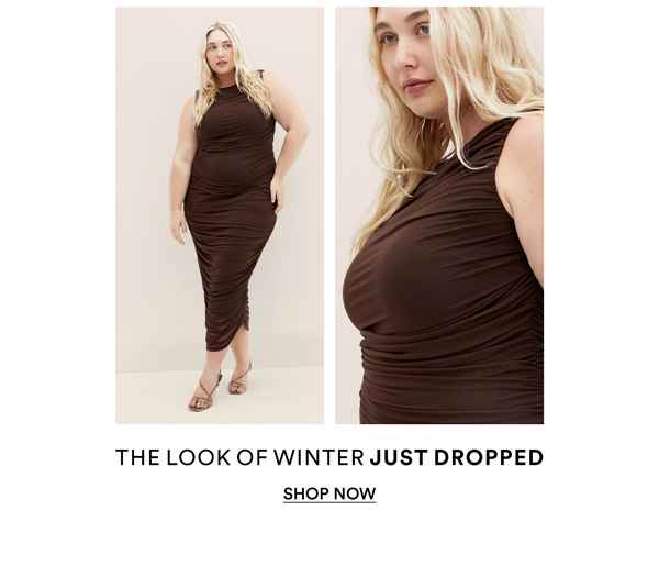 Shop the Halo Ruched Midi Dress