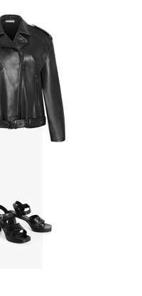 Shop the Julie Faux Leather Biker Jacket