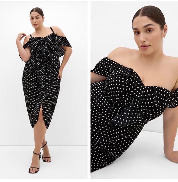 Shop the Gina Polka Dot Dress