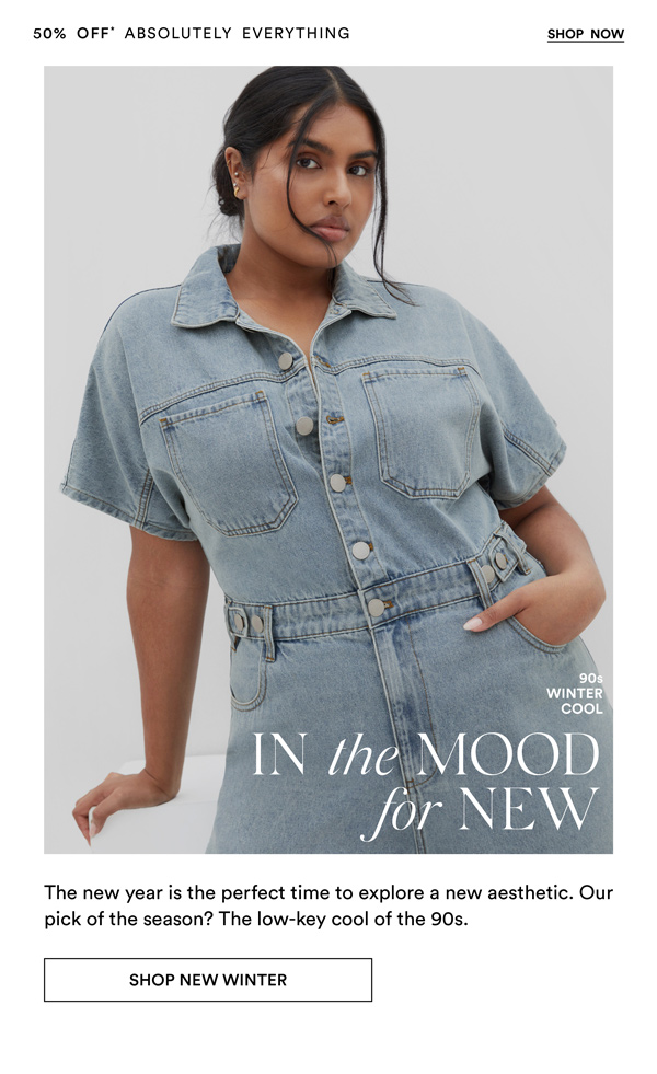 Shop 50% Off* Full-Price