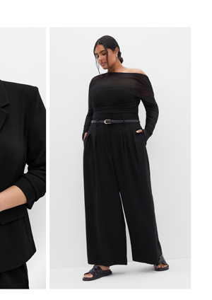 Shop the Abbie Wide Leg Pant