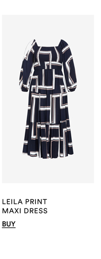 Leila Print Maxi Dress
