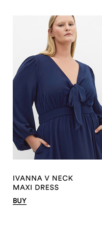 Ivanna V Neck Maxi Dress
