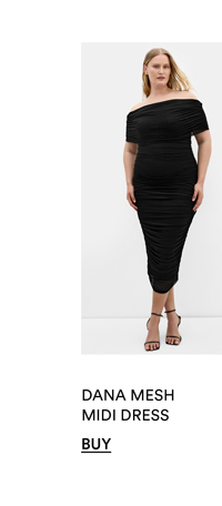 Shop the Dana Mesh Midi Dress