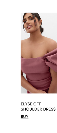 Shop the Elyse Off Shoulder Midi Dress
