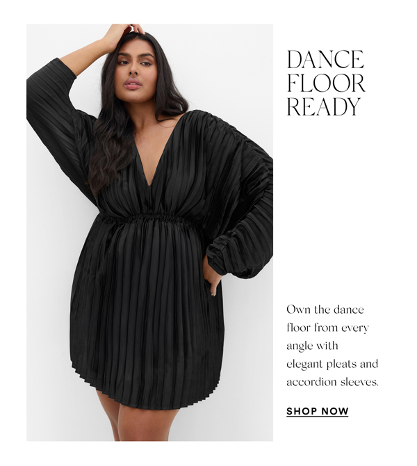 Shop the Chloe Pleat Mini Dress