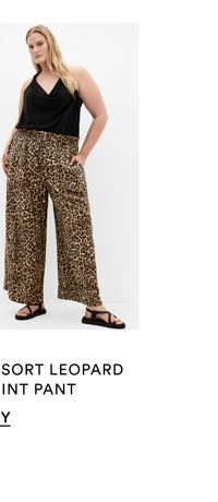 Shop the Resort Leopard Print Pant