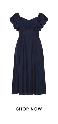 Shop the Alisia Tie-Back Midi Dress