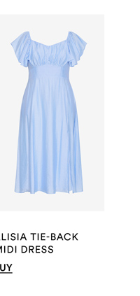 Shop the Alisia Tie-Back Midi Dress
