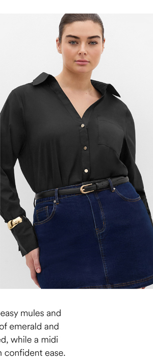 Shop the Elevated Long Sleeve Stretch Shirt