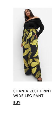 Shop the Shania Zest Print Wide Leg Pant