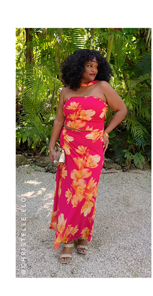 Shop the Soiree Print Maxi Skirt