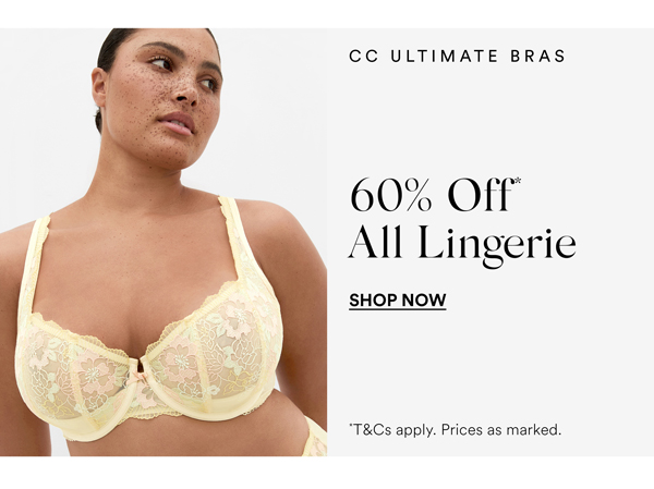 Shop 60% Off* Lingerie