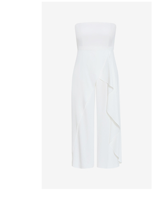 Shop the Attract Strapless Jumpsuit