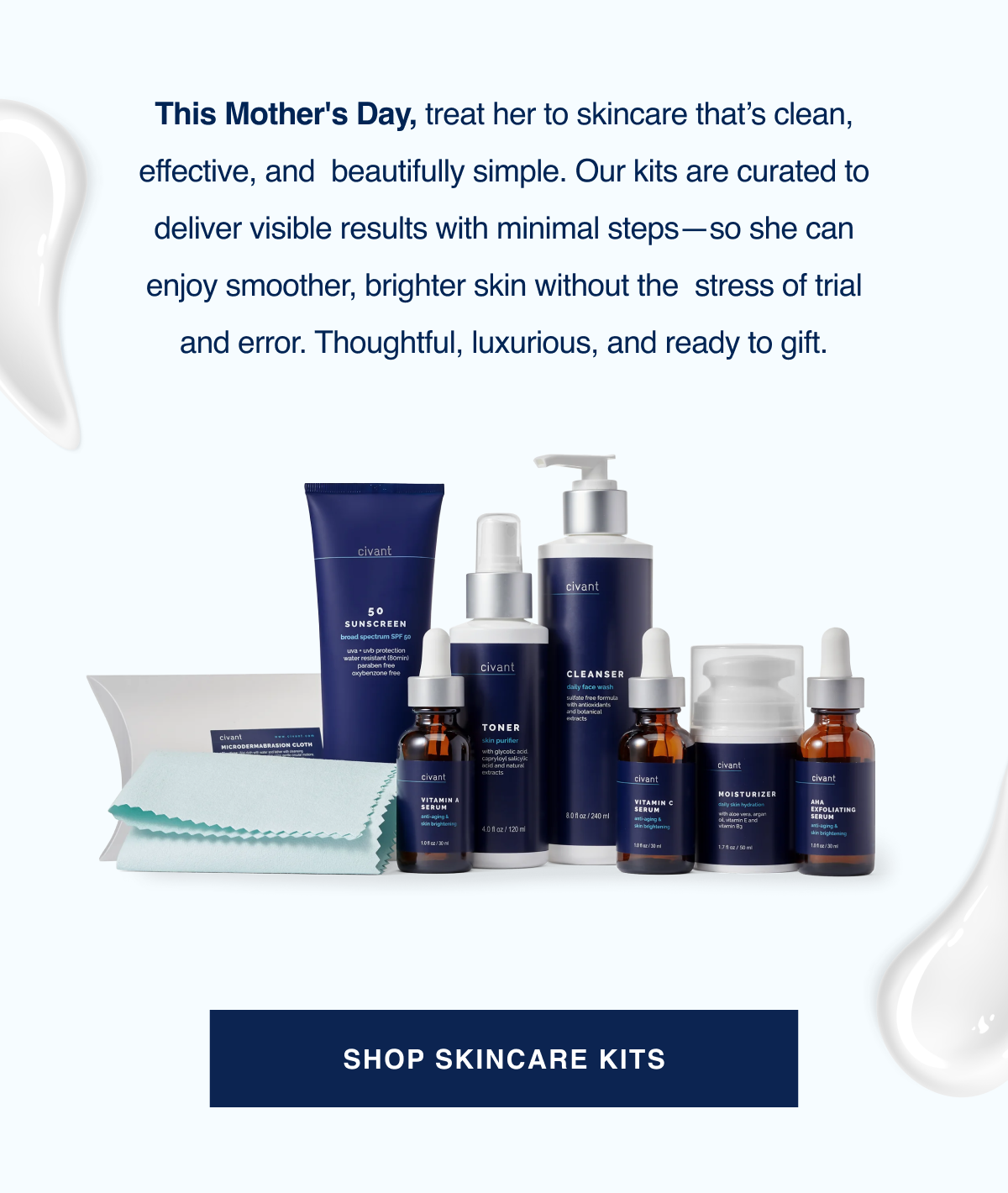 Shop skincare kits