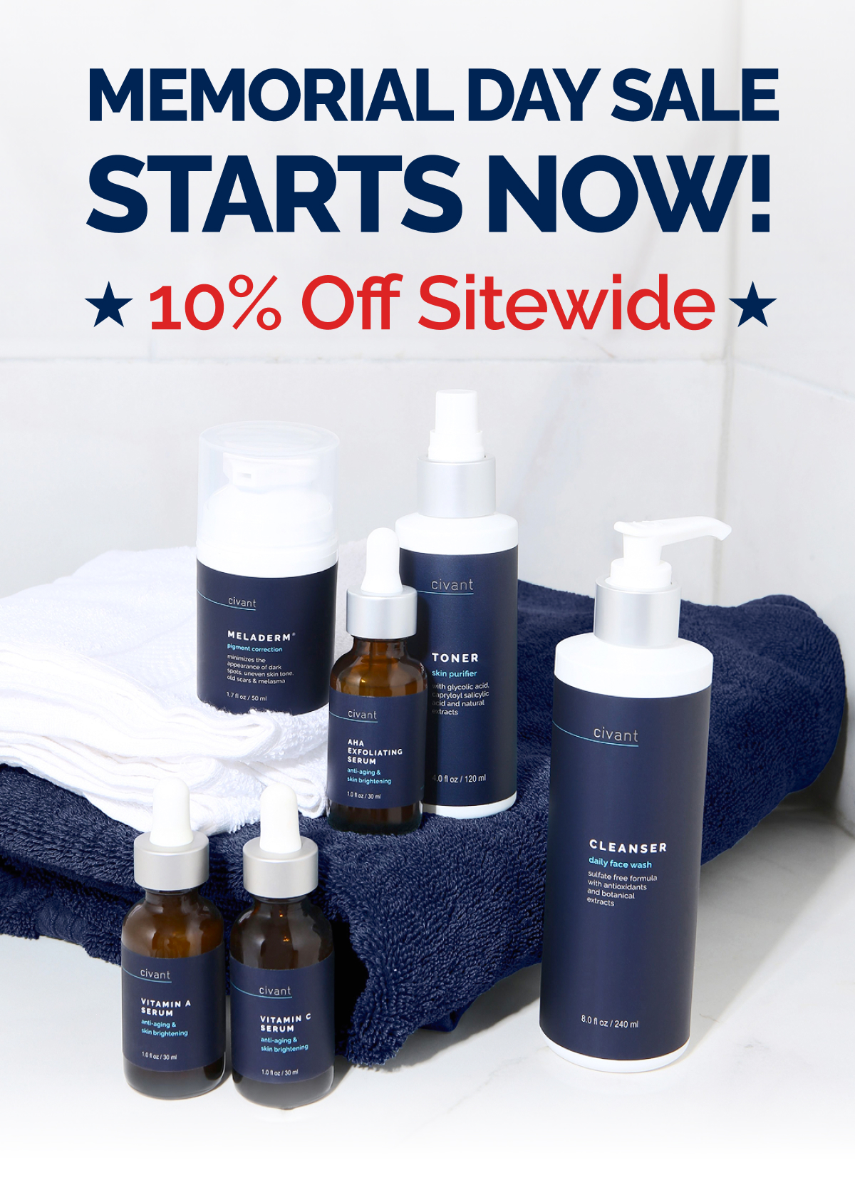 Memorial Day Sale Starts Now!