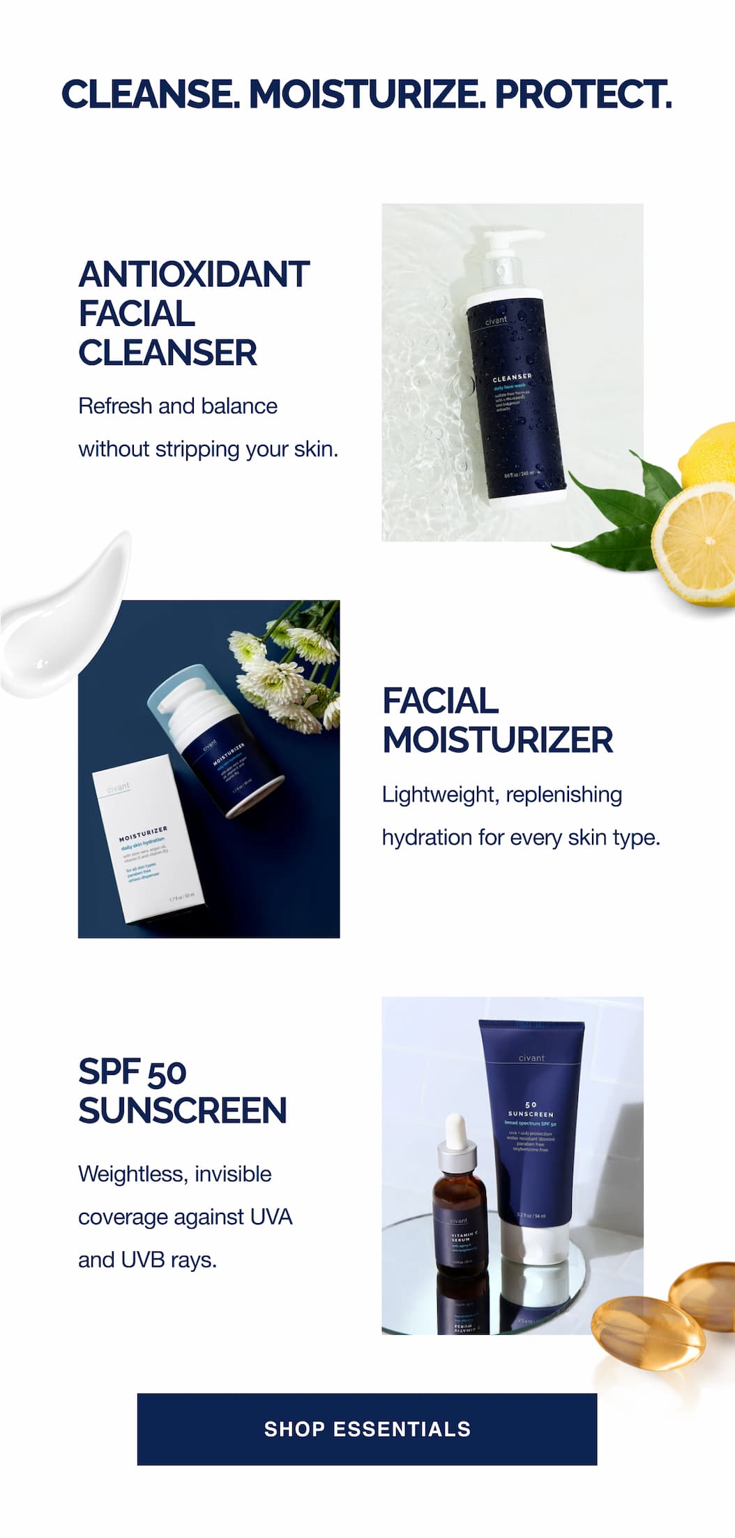 Summer-ready skin in just 3 steps