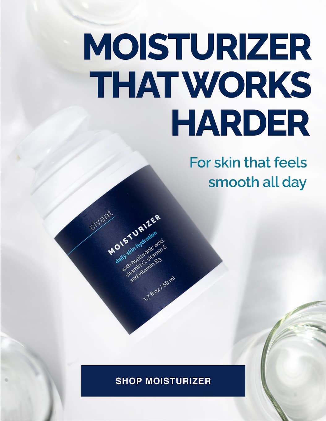 Moisturizer that works harder