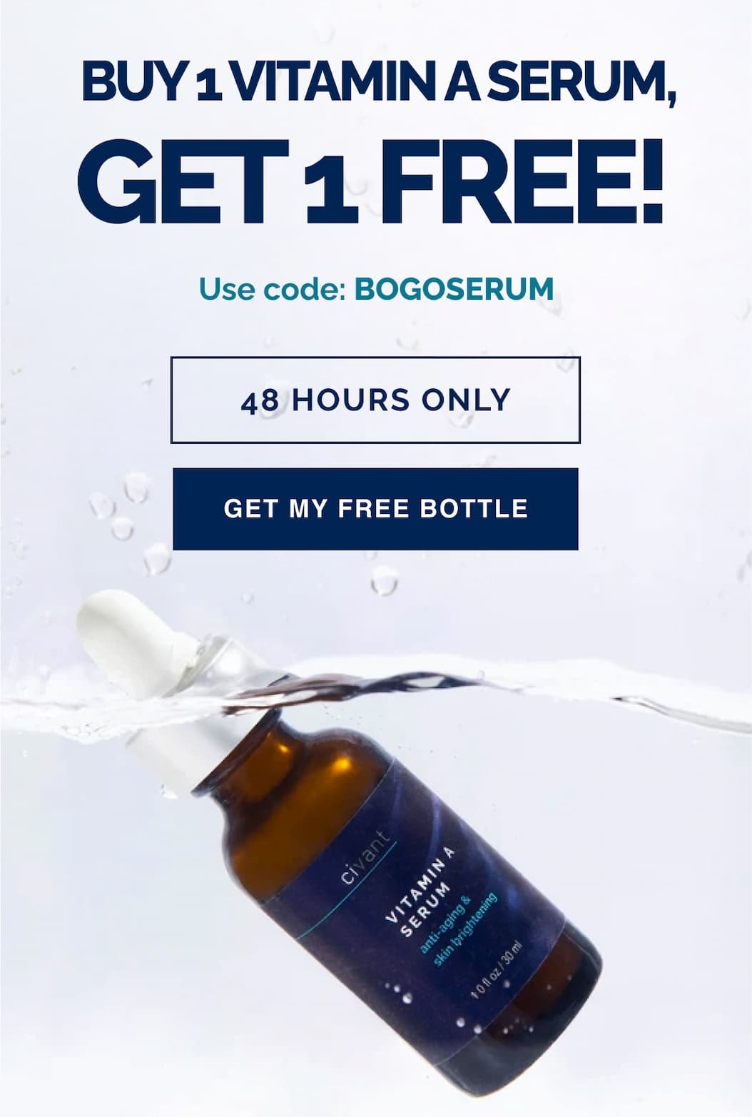 Buy 1 Vitamin A Serum, Get 1 Free