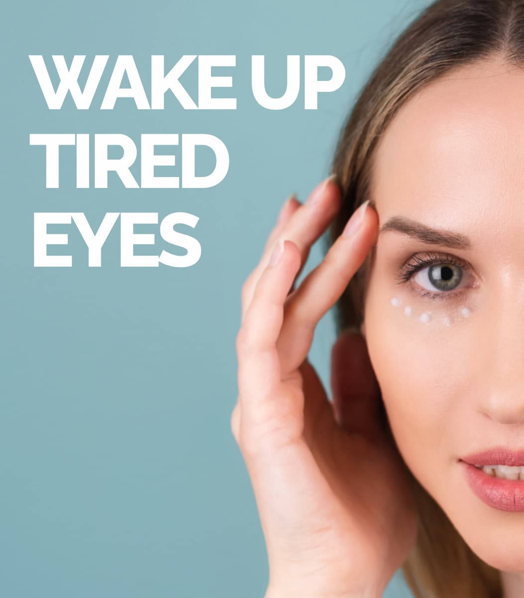Wake up tried eyes