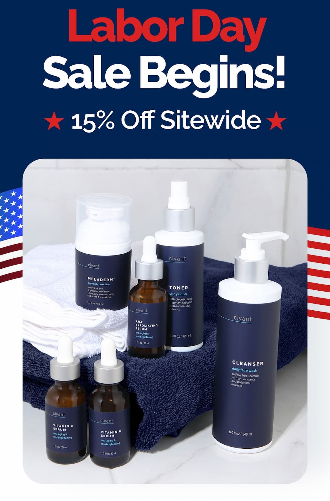 15% off Labor Day Sale