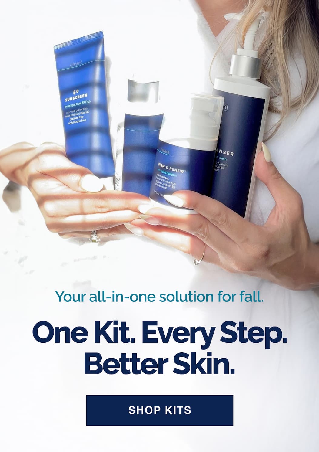 One kit. Every step. Better skin.