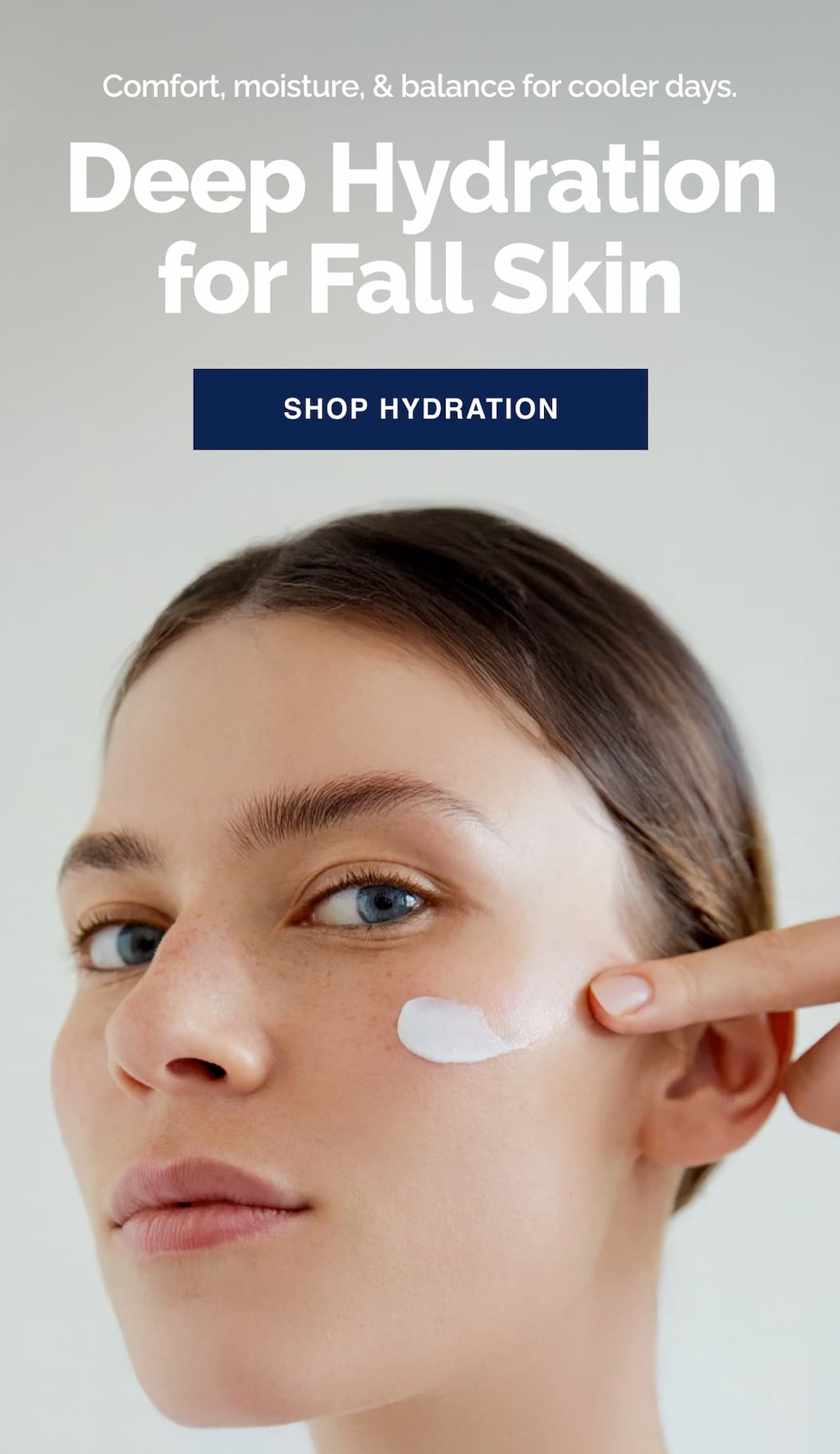 Deep hydration for fall skin
