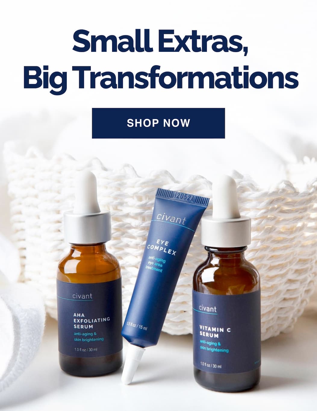 Small extras, big transformations