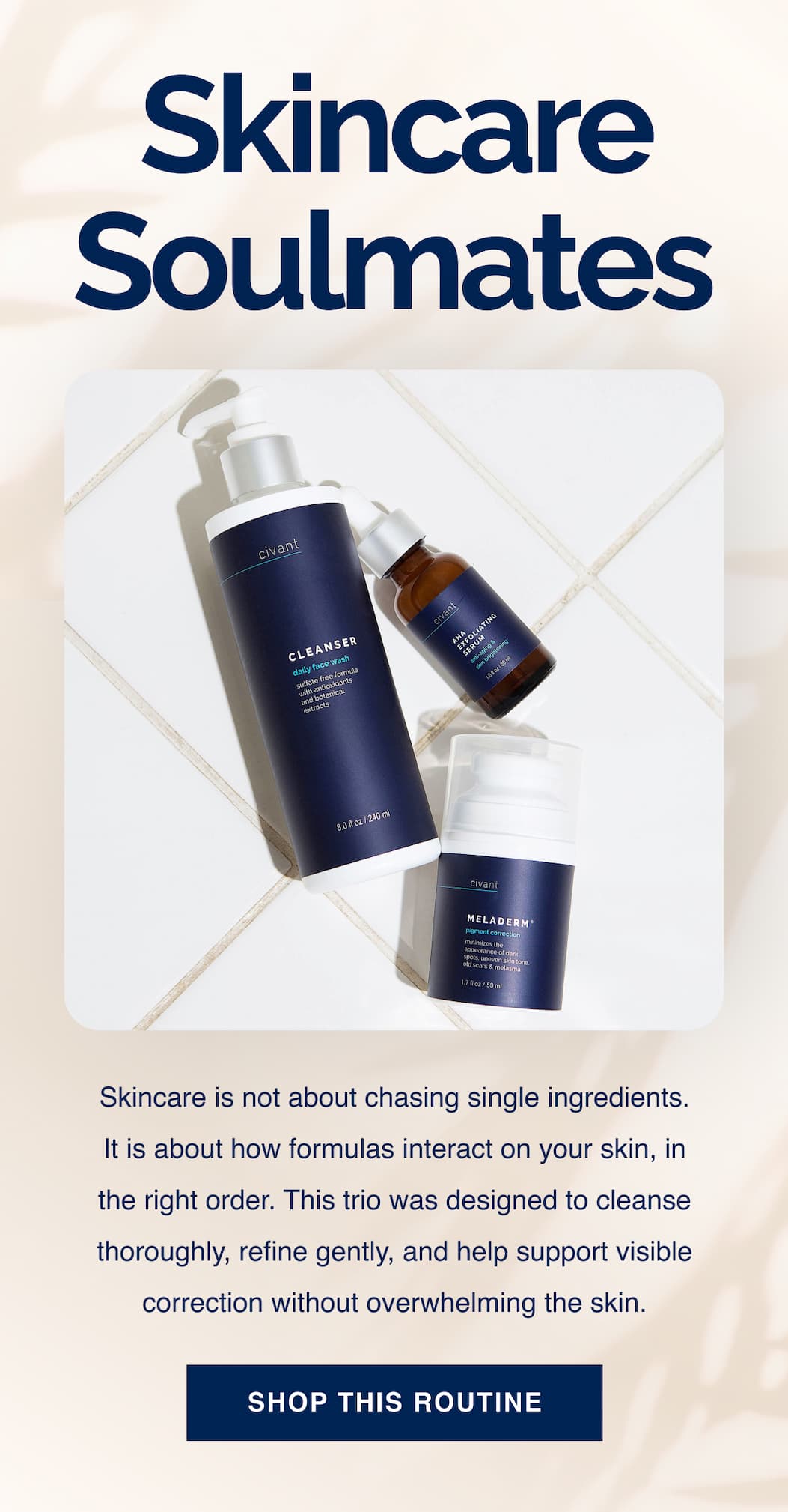 Skincare soulmates
