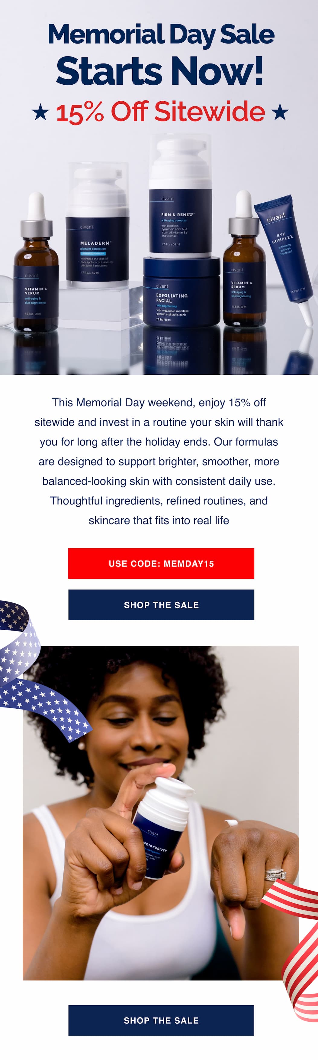 Memorial Day Sale Starts Now!