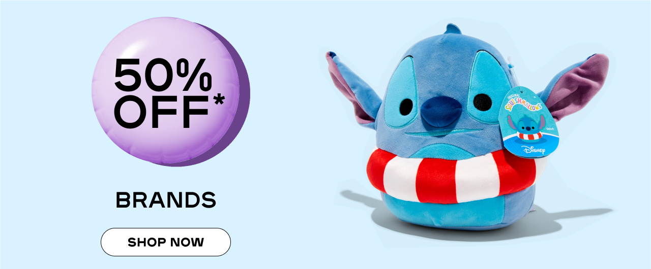 50% off Brands