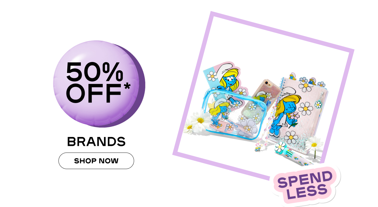 50% off Brands