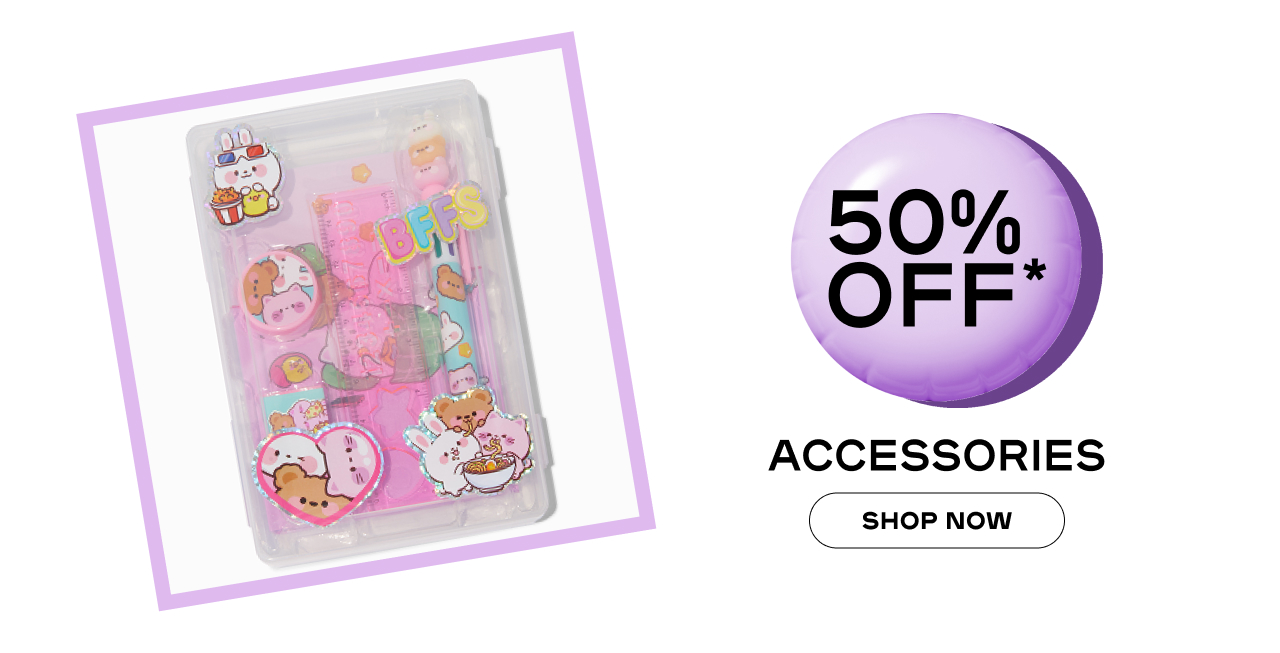 50% Off Accesories