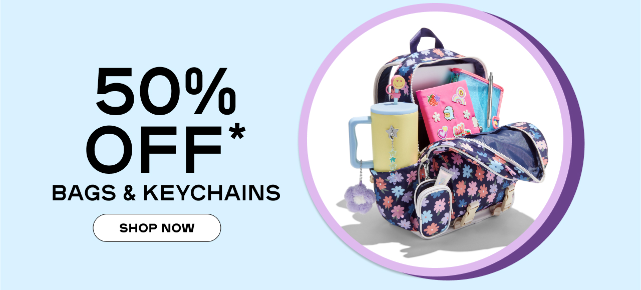 50% Bags And Keychains