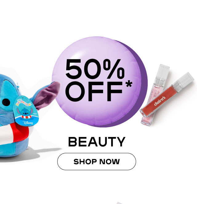 50% Off Beauty