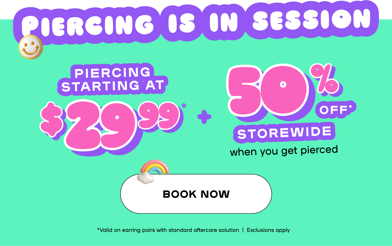 Piercing is in Session - Book now