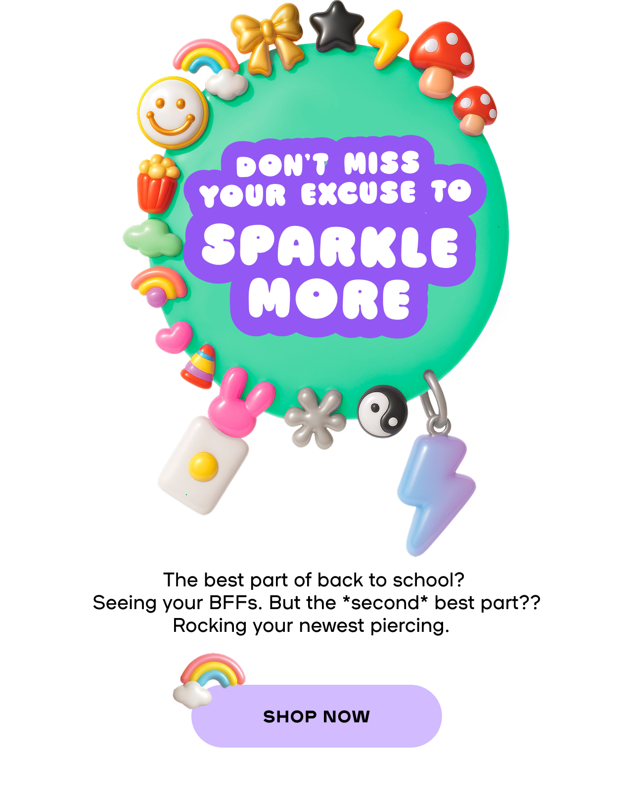 Before you rock the hallways again, blin up your EarPrint with a new hopp or two - Shop now