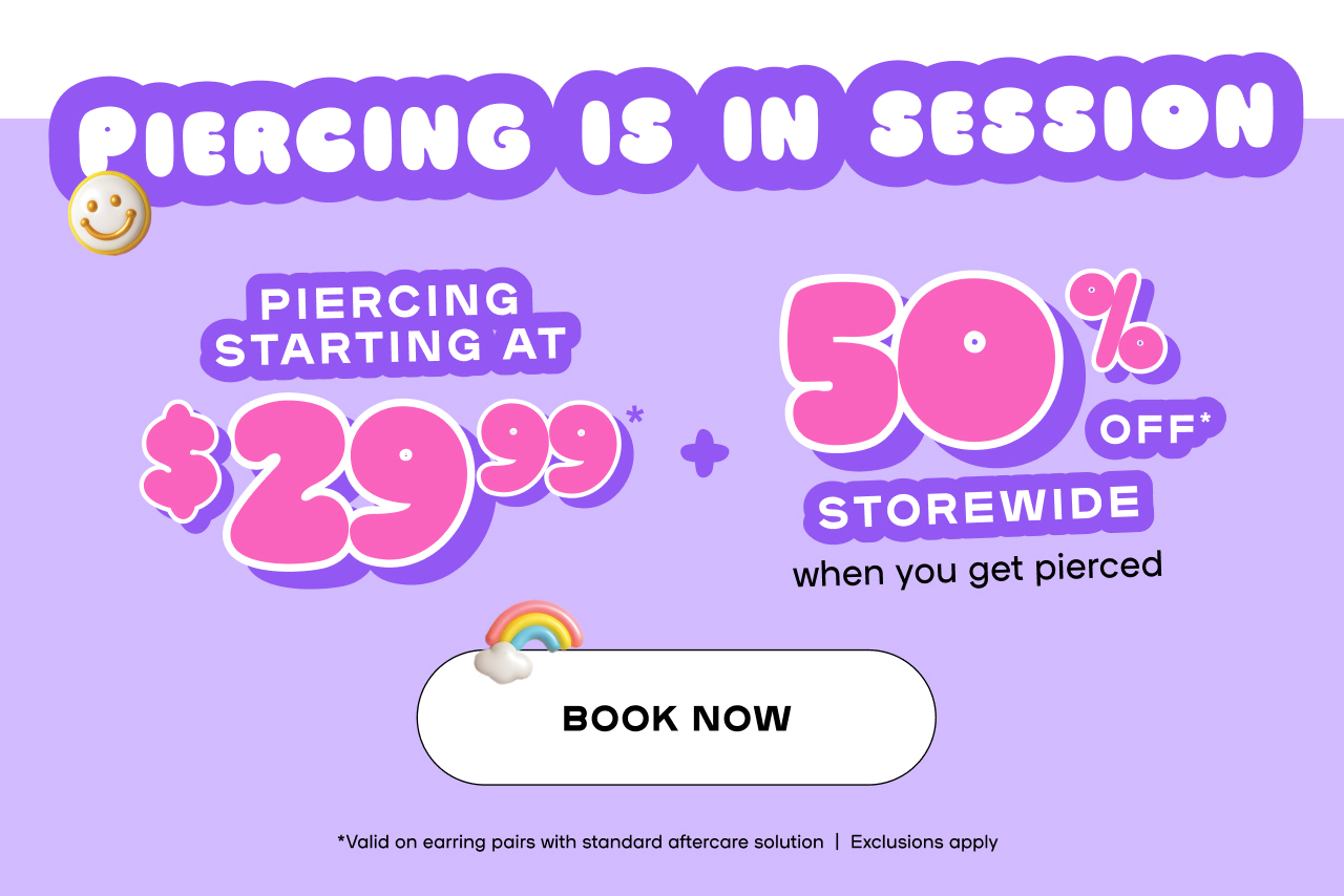Piercing is in Session - Book now