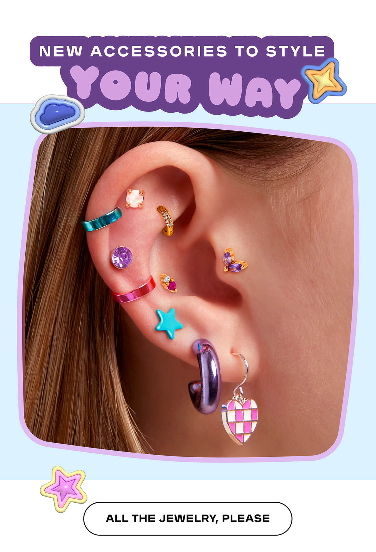 New accesories to style your way - All the jewelry , please